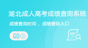 湖北成人高考成績查詢系統